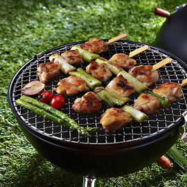 [Jinji] hidden restaurant grilled scallion chicken skewers 400g_scallion chicken skewers, chicken skewers, simple dishes, grilled skewers, late-night snack menus, not carbohydrates, when you are hungry_made in Korea